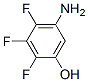 Phenol,  5-amino-2,3,4-trifluoro- 结构式