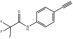 AcetaMide, N-(4-ethynylphenyl)-2,2,2-trifluoro- 结构式