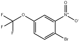 2-溴-5-(三氟甲氧基)硝基苯 结构式