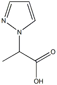 2-吡唑-1-基丙酸 结构式