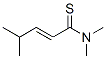 2-Pentenethioamide,  N,N,4-trimethyl- 结构式