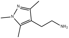 2-(1,3,5-三甲基吡唑-4-基)乙胺 结构式