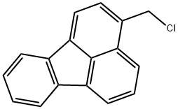 3-CHLOROMETHYLFLUORANTHENE 结构式