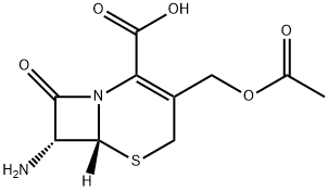 7-氨基头孢烷酸 结构式