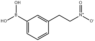 3-(2-NITROETHYL)PHENYLBORONIC ACID 结构式