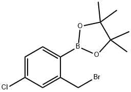 2-(2-(Bromomethyl)-4-chlorophenyl)-4,4,5,5-tetramethyl-1,3,2-dioxaborolane