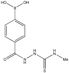 4-[2-(Methylcarbamothioyl)hydrazinocarbonyl]benzeneboronic acid