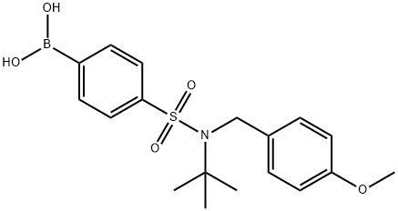 (4-(N-(tert-Butyl)-N-(4-methoxybenzyl)sulfamoyl)phenyl)boronicacid