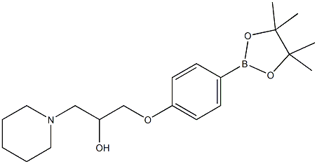 1-(Piperidin-1-yl)-3-(4-(4,4,5,5-tetramethyl-1,3,2-dioxaborolan-2-yl)phenoxy)propan-2-ol