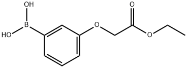3-(2-ETHOXY-2-OXOETHOXY)PHENYLBORONIC ACID 结构式