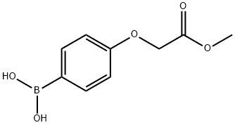 	(4-(2-甲氧基-2-氧乙氧基)苯基)硼酸 结构式