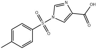 1-TOSYL-1H-IMIDAZOLE-4-CARBOXYLIC ACID 结构式