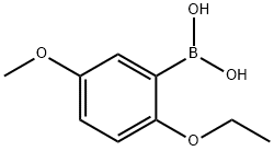 2-乙氧基-5-甲氧基苯硼酸 结构式