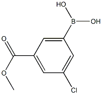 (3-Chloro-5-(methoxycarbonyl)phenyl)boronicacid