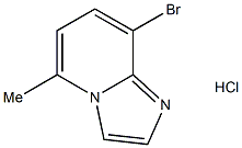 8-BROMO-5-METHYLIMIDAZO[1,2-A]PYRIDINE, HCL 结构式