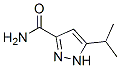 5-异丙基-1H-吡唑-3-甲酰胺 结构式