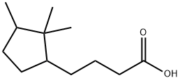 4-(2,2,3-三甲基环戊基)丁酸 结构式