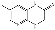 7-碘-3,4-二氢吡啶并[2,3-B]吡嗪-2(1H) - 酮 结构式