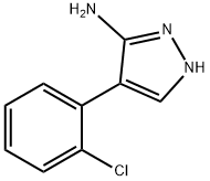 4-(2-氯-苯基)-2H-3-氨基吡唑 结构式