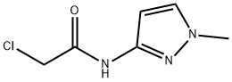 2-氯-N-(1-甲基-1,2-二氢-3H-吡唑-3-亚基)乙酰胺 结构式