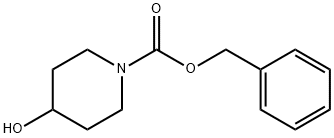 4-羟基-1-哌啶甲酸苄酯 结构式