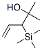 4-Penten-2-ol,  2-methyl-3-(trimethylsilyl)- 结构式