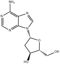2-脱氧腺苷 结构式