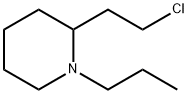 PIPERIDINE,2-(2-CHLOROETHYL)-1-PROPYL- 结构式