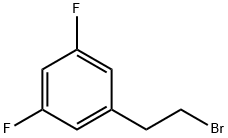 3,5-二氟苯乙基溴 结构式