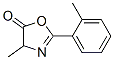 5(4H)-Oxazolone,  4-methyl-2-(2-methylphenyl)- 结构式