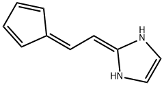 1H-Imidazole,  2-[2-(2,4-cyclopentadien-1-ylidene)ethylidene]-2,3-dihydro- 结构式