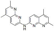 1,8-Naphthyridin-2-amine,  N-(5,7-dimethyl-1,8-naphthyridin-2-yl)-5,7-dimethyl- 结构式