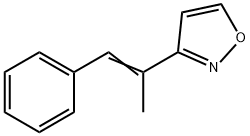 3-(1-PHENYLPROP-1-EN-2-YL)ISOXAZOLE 结构式