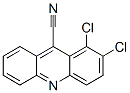 9-Acridinecarbonitrile,  1,2-dichloro- 结构式