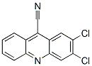 9-Acridinecarbonitrile,  2,3-dichloro- 结构式