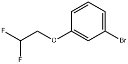 1-溴-3-(2,2-二氟乙氧基)苯 结构式