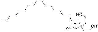 allylbis(2-hydroxyethyl)oleylammonium chloride 结构式