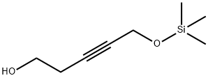 3-Pentyn-1-ol,  5-[(trimethylsilyl)oxy]- 结构式