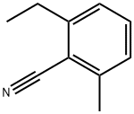 2-乙基-6-甲基苯甲腈 结构式
