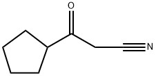 3-环戊基-3-氧代丙腈 结构式