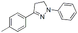 4,5-Dihydro-3-(4-methylphenyl)-1-phenyl-1H-pyrazole 结构式