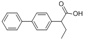 联苯丁酸 结构式