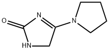 2H-Imidazol-2-one,  1,5-dihydro-4-(1-pyrrolidinyl)- 结构式