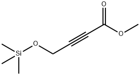 2-Butynoic  acid,  4-[(trimethylsilyl)oxy]-,  methyl  ester 结构式