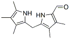 1H-Pyrrole-2-carboxaldehyde,  3,4-dimethyl-5-[(3,4,5-trimethyl-1H-pyrrol-2-yl)methyl]- 结构式
