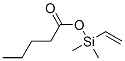 Pentanoic  acid,  ethenyldimethylsilyl  ester 结构式