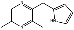 Pyrazine,  3,5-dimethyl-2-(1H-pyrrol-2-ylmethyl)- 结构式