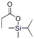 Silanol,  1,1-dimethyl-1-(1-methylethyl)-,  1-propanoate 结构式