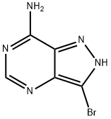 3-溴-2H-吡唑并[4,3-D]嘧啶-7-胺 结构式