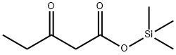 Pentanoic  acid,  3-oxo-,  trimethylsilyl  ester 结构式